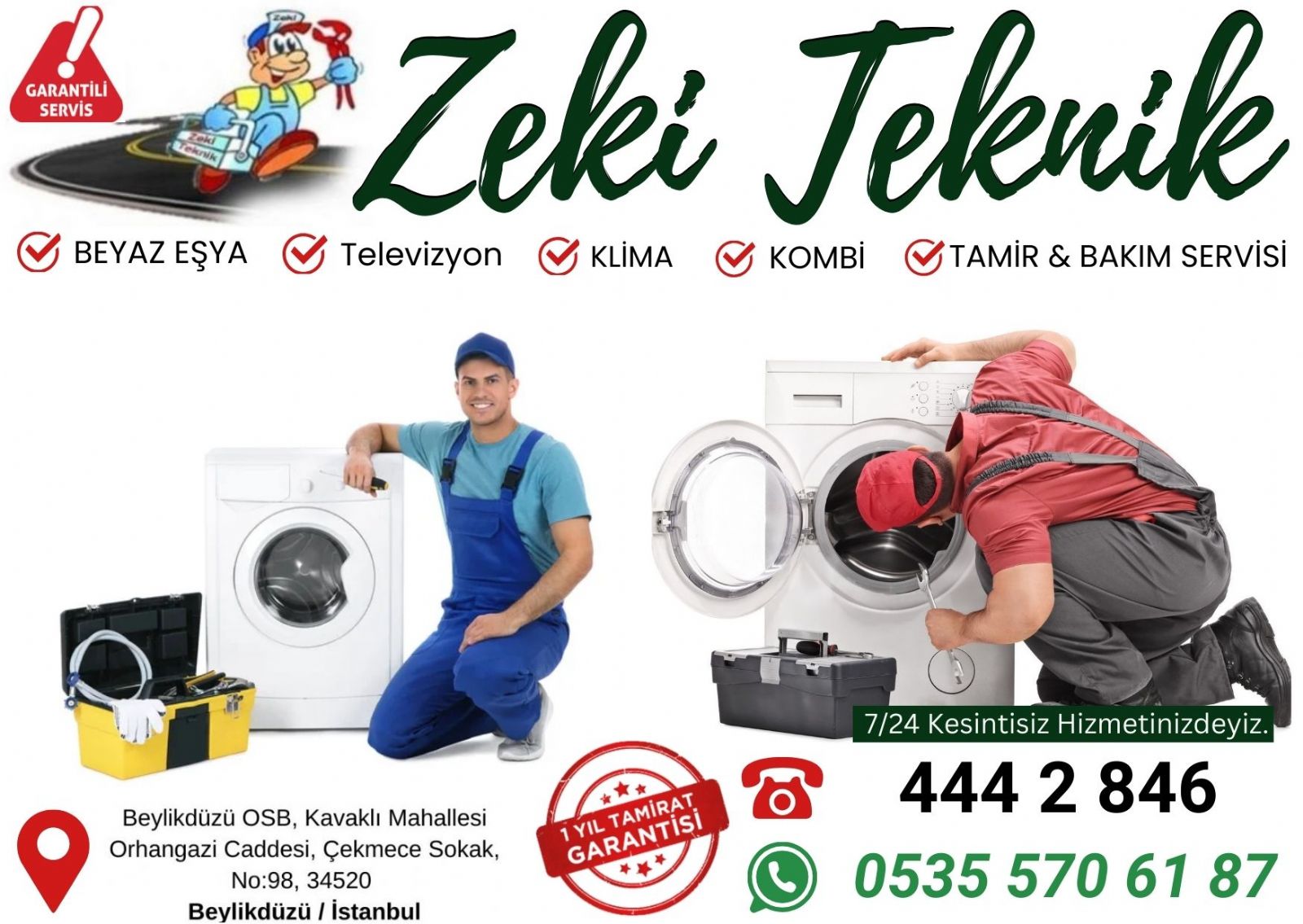  Beylikdüzü Çamaşır Makinesi Tamircisi